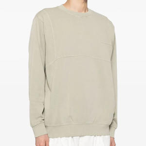 Sweat-shirts pour hommes, poids lourd, surdimensionnés, pour l'hiver, impression personnalisée du logo, 100% coton, écologiques, streetwear décontracté, vente en gros - Product Image 3