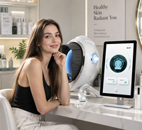 Analyseur de peau intelligent M8 AI, testeur d'analyse cutanée, imagerie spectrale 10 spectres, scanner facial 3D pour salon de beauté, spa, clinique