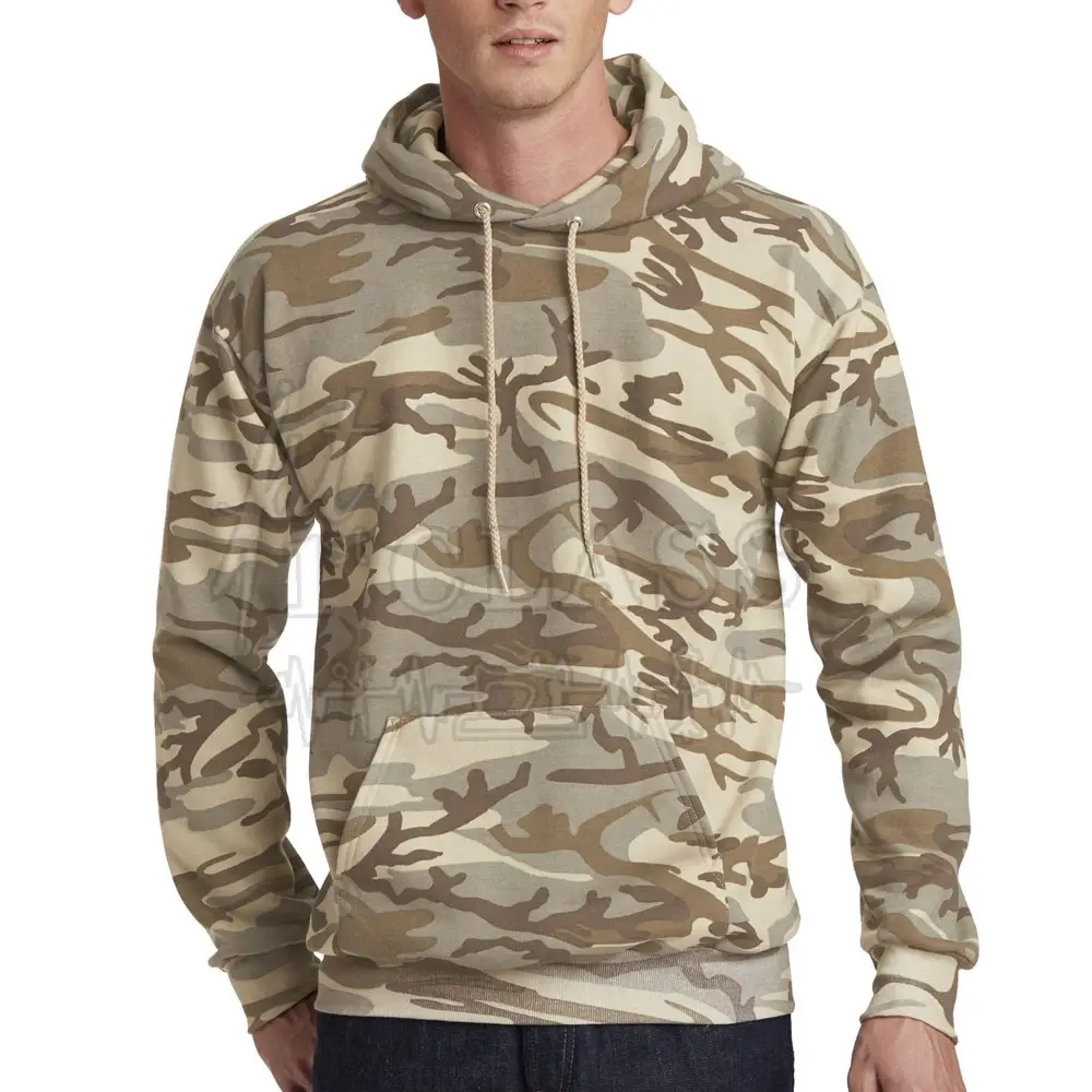 Camouflage Hoodies for Men Pullover Printed Men Hoodies Camo Hooded High Quality Customized Color Accept Customized Logo 20 Pcs