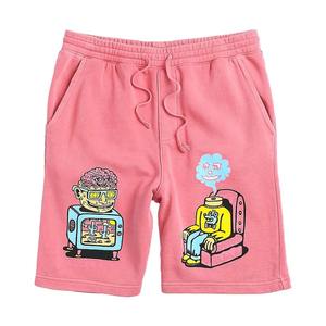 Prix de gros Acid Wash Shorts Hommes Vêtements Acid Wash Unisex Shorts 2024 Personnalisé Top Design Acid Wash Shorts - Product Image 1