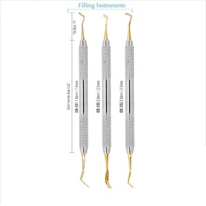 Instrumentos de relleno de doble extremo Instrumento compuesto de relleno de plástico dental/Instrumentos de restauración dental - Product Image 5