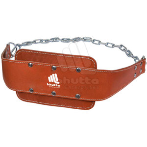 เข็มขัดยกน้ำหนักคุณภาพสูง ทนทาน หนังวัวแท้ กันลื่น รองรับหลัง สำหรับผู้ชาย ออกกำลังกายในยิม - Product Image 2