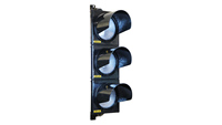 Feux de signalisation LED série A 200 mm IP55 LED rouges/vertes/ambre 220V AC 50Hz Polycarbonate UV -40°C à +60°C pour intersections