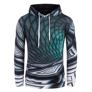 Sudaderas lisas con serigrafía bordada personalizada al por mayor, sudaderas con capucha y logotipo personalizado en blanco sublimado para hombre - Product Image 1