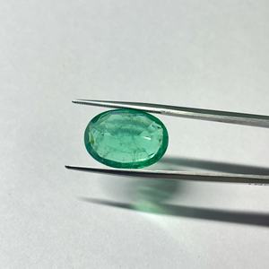 Esmeralda Sintética de Laboratorio con Corte Ovalado, Piedra Suelta de Alta Calidad al por Mayor, Cristal de Vidrio de 4x6 a 30x40 mm para la Fabricación de Joyas - Product Image 4