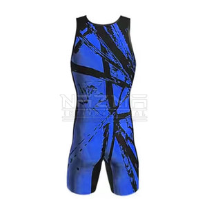Dernier design, vente en gros, justaucorps de lutte personnalisés professionnels, spandex/polyester, bretelles réglables, haute qualité, personnalisés - Product Image 2