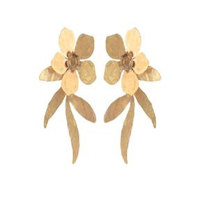 2026 boucles d'oreilles feuille bronze et argent sterling West Virginia mariage et mode Bronze boucles d'oreilles pierre colorée boucles d'oreilles bijoux - Product Image 5