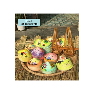 Sombrero cónico especial Non La Traditional-Non La Vietnam con imagen de escritura a mano personalizada Venta caliente con el mejor precio en Vietnam - Product Image 6
