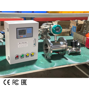 Đồng hồ đo lưu lượng nước xung tuebine 220V 380V Bộ điều khiển chất lỏng định lượng với van đóng tự động - Product Image 1