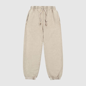Pantalones de chándal de hombre holgados de gran tamaño de algodón pesado de alta calidad - Product Image 2