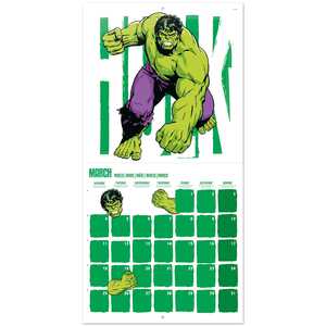 Calendrier rétro imprimé Marvel Comics 2024 - Product Image 2
