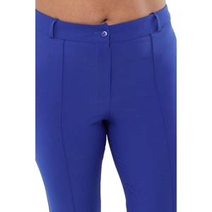 Pantaloni da donna con cuciture in Lycra 42-56 lunghi alla caviglia rossi - Product Image 4