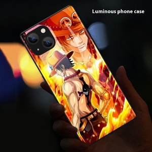 Mới Nhất Cuộc Gọi Nhấp Nháy Điện Thoại Di Động Trường Hợp Âm Nhạc Bằng Giọng Nói Điều Khiển Ánh Sáng Phát Ra Trường Hợp Hoạt Hình Glass Trường Hợp Đối Với <span class=keywords><strong>iPhone</strong></span> 13 14 15Promax - Product Image 4