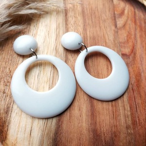 Pendientes de Resina Bordados a Mano, Joyería de Moda de Acero Inoxidable para Mujeres y Niñas, Estilo Clásico para Bodas, Alta Calidad - Product Image 4