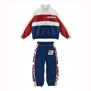 2025 grande taille femmes sport coupe-vent piste ensemble couleur personnalisée 100% coton meilleure qualité OEM sport coupe-vent ensemble pour les femmes - Product Image 5