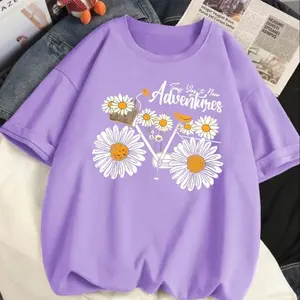 T-shirt col rond côtelé à épaules tombantes en coton épais pour homme Conception de logo personnalisé de haute qualité 100% coton Basic pour homme - Product Image 3