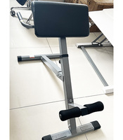Chaise romaine pliable de haute qualité pour bancs et supports peu encombrants de fitness commerciaux