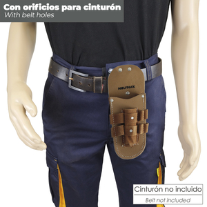 Custodia per Attrezzi da Elettricista in Pelle - Product Image 4