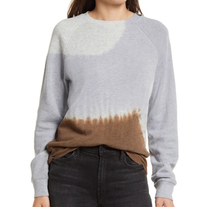 Sudadera Corta de Felpa con Estampado Tie Dye para Mujer, Diseño Nuevo de Alta Calidad, con Logotipo en Forma de Corazón en la Parte Delantera - Product Image 1