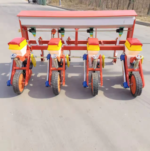 Stock 4/6/8 Filas Walk-behind Corn Planter Seeder Farm Wheel Tractor Machine Motor Gear Equipo agrícola Fertilizante incluido - Product Image 2