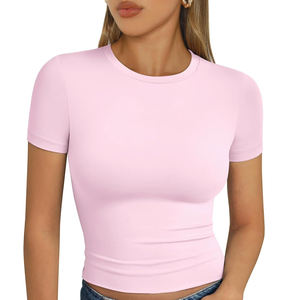 Top corto de fabricación profesional para mujer, Top corto transpirable para mujer, Top corto de gran oferta para mujer - Product Image 5