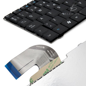 สำหรับเอเซอร์ Aspire One Kav60 D150 คีย์บอร์ดแบบกลไกที่ใช้งานร่วมกันได้ อินเทอร์เฟซ USB รองรับภาษาฝรั่งเศส รัสเซีย อังกฤษ ได้รับการรับรอง FCC และ ROHS - Product Image 3