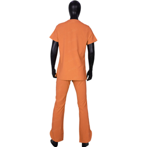 Conjuntos de uniformes médicos OEM personalizados, manga corta con cuello levantado para clínicas, uniformes médicos de enfermería - Product Image 3