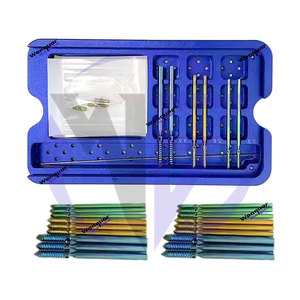 Juego de Tornillos y Pasadores de Anclaje de Sutura de Titanio, Kit de Instrumentos Quirúrgicos Ortopédicos para Cirugía de Mascotas y Uso Veterinario - Product Image 5