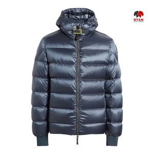 Veste matelassée décontractée pour homme Ryan Pro Gear avec fermeture éclair, capuche, logo personnalisé, unie, imperméable - Product Image 1