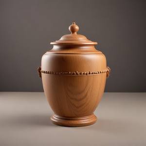 Solid High Quality Wooden Cremation Urns <b>for</b> <b>Ashes</b> Funeral Supplies - Product Image 4