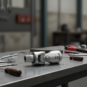 Hazet 1/2'' <b>Universal</b> Joint <b>Socket</b> with Locking Ball Premium Product - Product Image 3