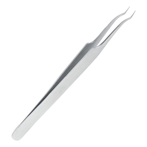 Pinzas para extensión de pestañas de diseño personalizado, punta puntiaguda, acero inoxidable alemán, pinzas para pestañas postizas para belleza - Product Image 1