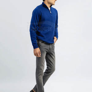 Suéteres de Invierno para Hombre, Nuevo Diseño, Transpirable, de Secado Rápido, Poliéster/Algodón, Logotipo Frontal, Jersey, Superventas - Product Image 5