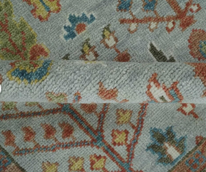 Tapis en laine indien Oushak afagani fait à la main, de haute qualité, écologique, taille salon, tapis et ensembles de tapis très vendus - Product Image 2