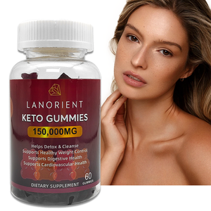Fibra dietetica integrativa LANORIENT Private label per la digestione di Gummies di sapore d'uva - Product Image 2
