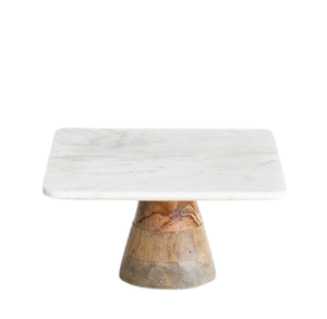 แท่นวางเค้กหินอ่อนสำหรับตกแต่งในครัวเรือนแบบคลาสสิกสำหรับงานแต่งงานงานวันเกิด - Product Image 2