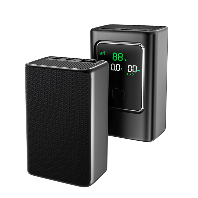 20000mAh 10000 Mah Waterproof Power Station 100W Fast Charging Portable Power Bank with Light for Laptop Big Capacity Phones