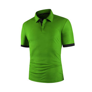 Polo de algodón para hombre, camisetas de golf de talla grande con logotipo personalizado, Polo de manga corta para ropa de equipo, uniformes corporativos o uso promocional - Product Image 2