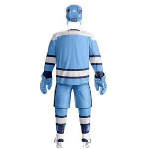 Conjunto de uniforme de hockey sobre hielo para portero de deportes de campo, para equipos internacionales. - Product Image 6