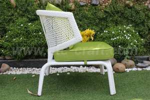 Muebles de jardín de aluminio de ratán polivinílico duradero de marca de Vietnam, Mini sofá de balcón para aplicaciones de patio y jardín - Product Image 3