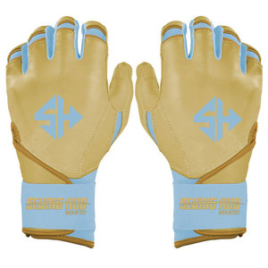 2025 gants de frappe de baseball en cuir personnalisés de haute qualité pour hommes Protection professionnelle des mains pour la frappe Logo personnalisé - Product Image 1