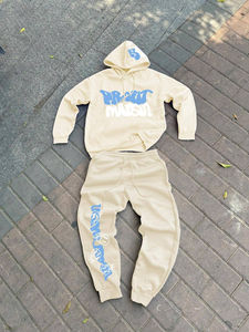 Sweat à capuche personnalisé/pantalons de survêtement/ensembles de jogging/survêtements en coton de haute qualité cargo hommes pantalons de survêtement baggy lourds à capuche. - Product Image 5