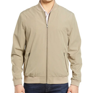 New Design Stand Collar Bomber <b>Jackets</b> For <b>Men</b> <b>Long</b> Sleeves Breathable Full Zipper <b>Men</b> Bomber <b>Jackets</b> - Product Image 5