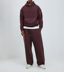 Ensemble de survêtement 2 pièces pour homme Street Pro Industries, personnalisé, à capuche, délavé à l'acide, écologique - Product Image 3