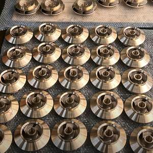 Impulsores de metal mecanizados CNC de alta precisión Tamaños personalizables Impulsor disponible - Product Image 3