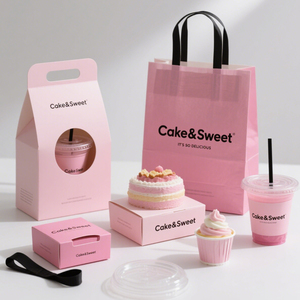Cajas de Papel Impresas con Logotipo Personalizado y Ventana, Caja de Embalaje de Cartón de Lujo para Pasteles, Galletas, Repostería y <span class=keywords><strong>Postres</strong></span> - Product Image 6