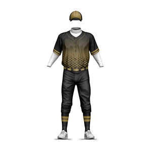 Ensemble Maillot et Pantalon Respirant d'Uniformes d'Équipe de Baseball à Impression par Sublimation Personnalisée Maillots et Uniformes de Baseball - Product Image 5