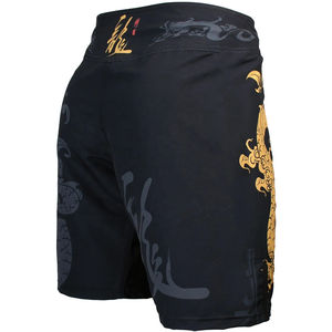 Pantalones cortos BJJ MMA de rendimiento elásticos en 4 direcciones con estampado personalizado OEM Jiu Jitsu Fighting MMA Grappling Short MMA Boxing Fight Shorts - Product Image 4