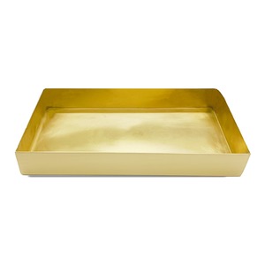 Home Decor Brass Luxury Bathroom Set With 2 Liquid Soap Dispenser and 1 Display Tray Bathroom Accessories With Brass Material - Product Image 5