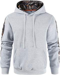 2025 hommes décontracté mode Joker Sublimation pull à capuche meilleure qualité drôle surdimensionné respirant conception solide motif OEM - Product Image 1